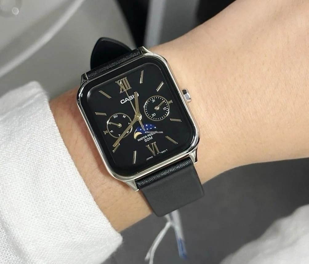 Casio Watch Silver MTP-M305L-1A2VDF Women's