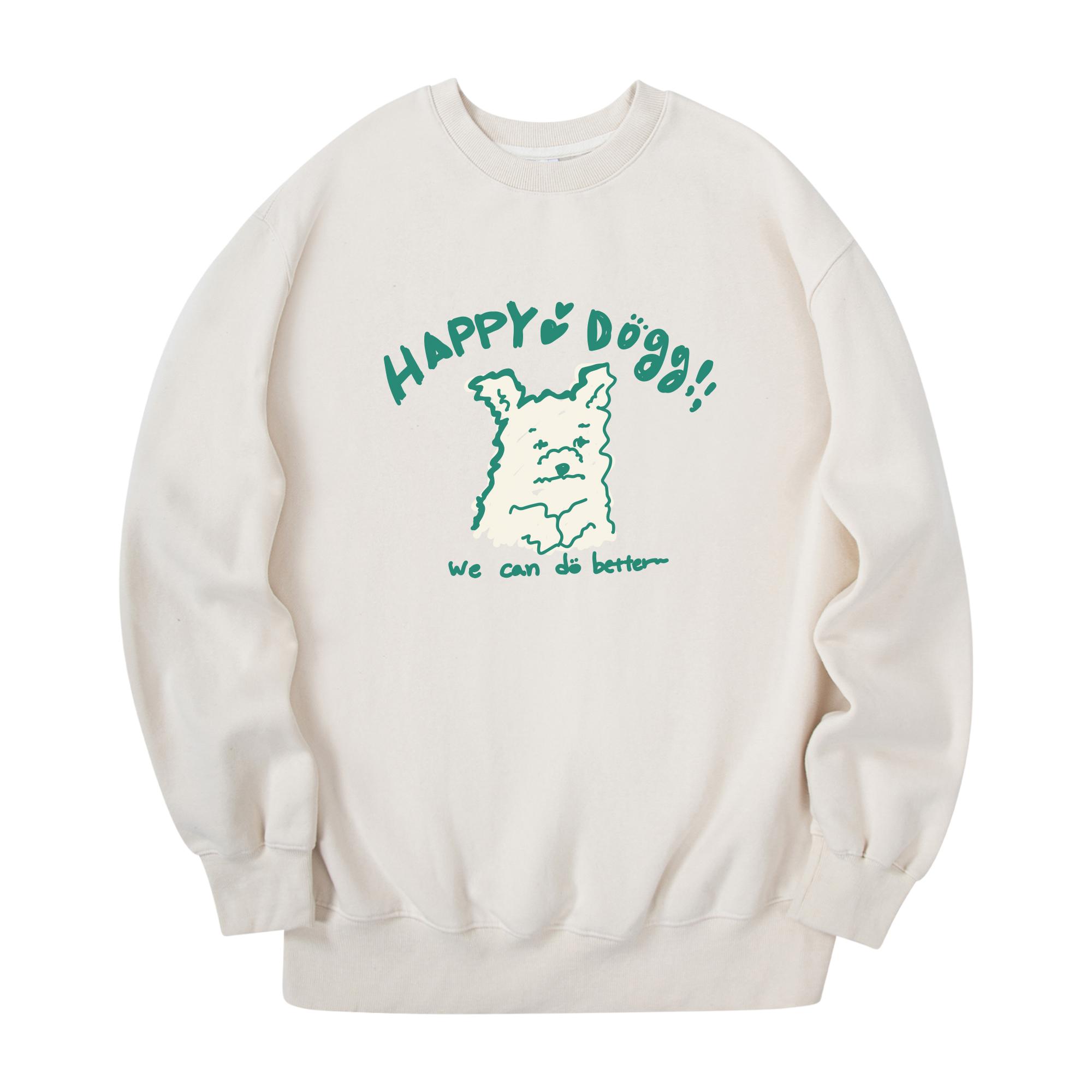 Свитшот Radineo Happy Doggy Кремовый Cream/L