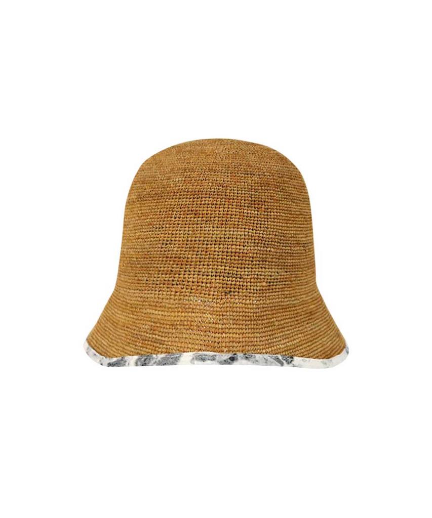 Emdijiti Raffia Summer Cloche Bucket Hat 2 Colors [Mdf3Uen003]