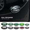 67mm 72mm 85mm 105mm Auto Voorgrille Kofferbak Embleem Sticker Carrosserie Sticker Land Rover Range Rover Evoque Discovery L322 Defender