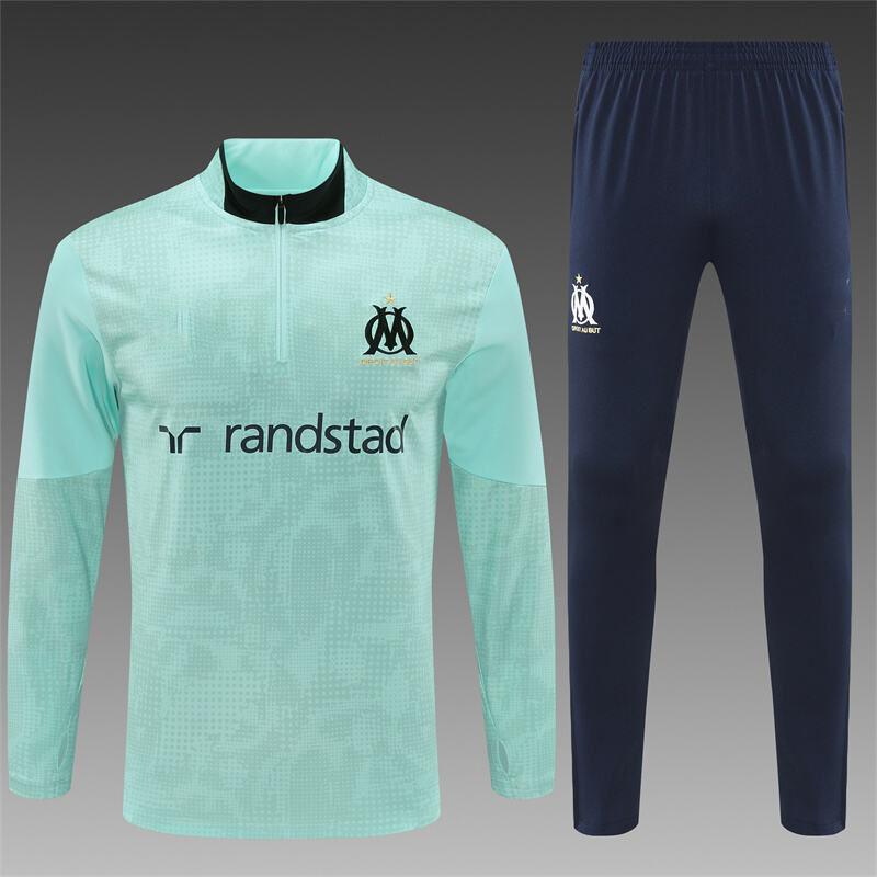 Football Jersey Pre-Season Sports Training Jersey Breathable Sweat-Absorbing Quick-Drying Long-Sleeved Adult And Children'S Suit Print