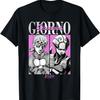 JoJo's Bizarre Adventure Giorno & Golden Wind Panels Anime T-Shirt