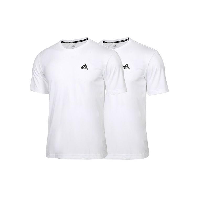 adidas Tennis Sports Round Neck Short Sleeve White Men's AZ4077