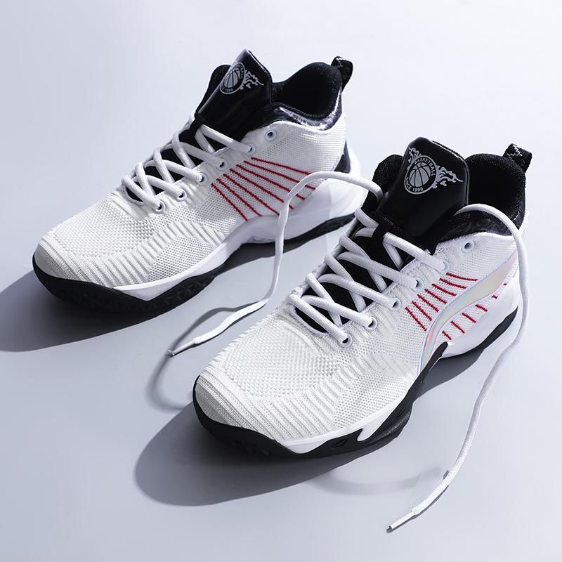 Basketball shoes men's shoes fashion high-top men's sports shoes 2025 spring new men's non-slip wear-resistant sneakers men's shoes