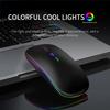 New Bluetooth Wireless Mouse with USB Rechargeable RGB Mouse for Computer Laptop PC Macbook Gaming Mouse Gamer 2.4GHz Portable