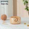 Wooden Yarn Bowl with Lid - DIY Knitting & Yarn Storage Craft