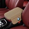 1Pcs Leather Car Armrest Mat Tissue Boxes Height Pad Armrest Box For BMW E46 E39 E90 E60 E36 F30 F10 E34 E30 F20 E92 M3 M4 M5 X3 X4 X5 X6 X7