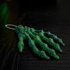 Yousheng Skeleton Hand Keychain, with Hanging Chain 3D Printed Ornament, Movable Joint Design Skull Palm Stress Relief Toy for Halloween