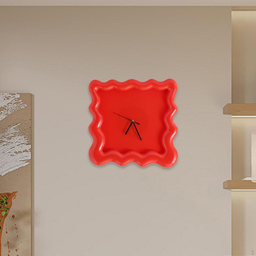 Decorative Wall Clock, Lightweight, Silent, Gift, Accurate, Hanging, Decorative, for Study, Kitchen,
