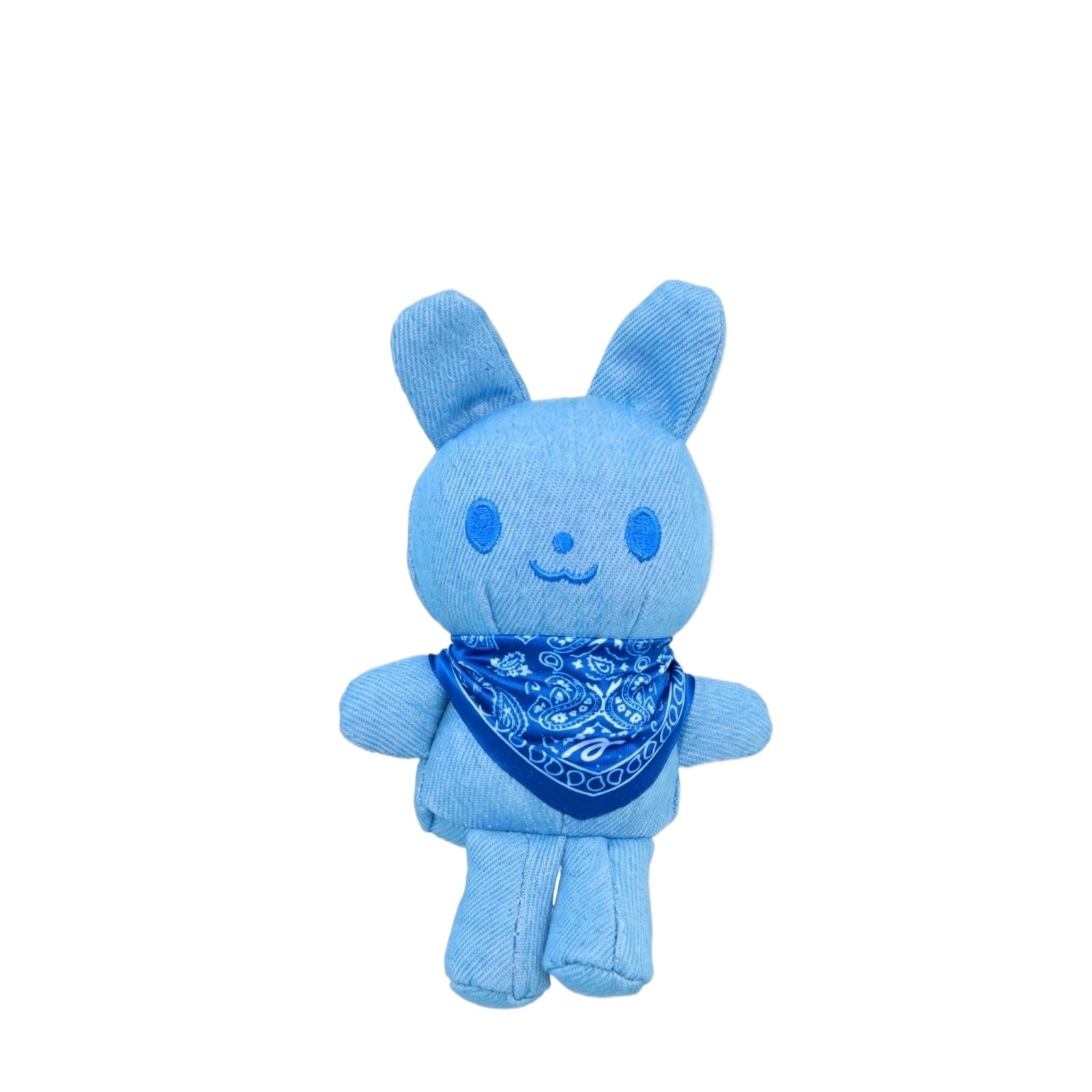 

Plush Stuffed Animal Keychain Soft Toy Hanging Accessory for Bags Backpacks and Decoration Suitable for Kids and Adults One Size світло-синій колір