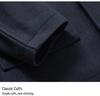Men's Double-Layer Collar Wool Coat - Autumn/Winter European Size Business Outerwear