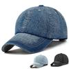 Vintage Washed Cotton Baseball Cap Men Women Denim Dad Trucker Hat Outdoor Adjustable Snapback Cap