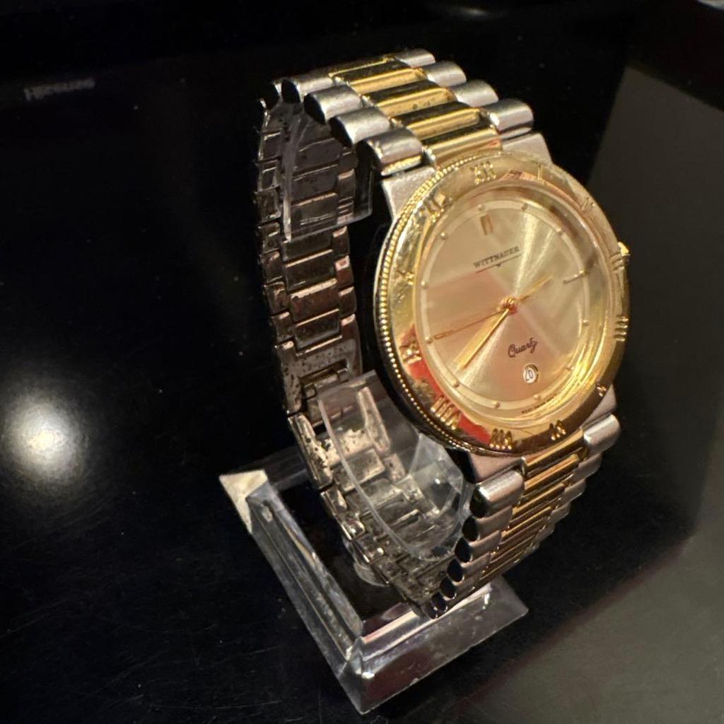 Used (Good Condition) WITTNAUER Quartz Round 3-hand Watch