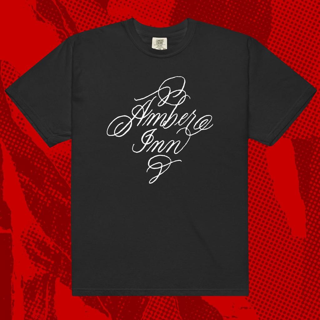 Amber Inn Script Shirt | Screamo Emo Frail Policy of 3 Shotmaker