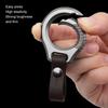 Titaniums Alloy Carabiner Keychains Clip Quick Releases Key Rings Small Carabiner Clip Waist Hanging Keychain Buckles