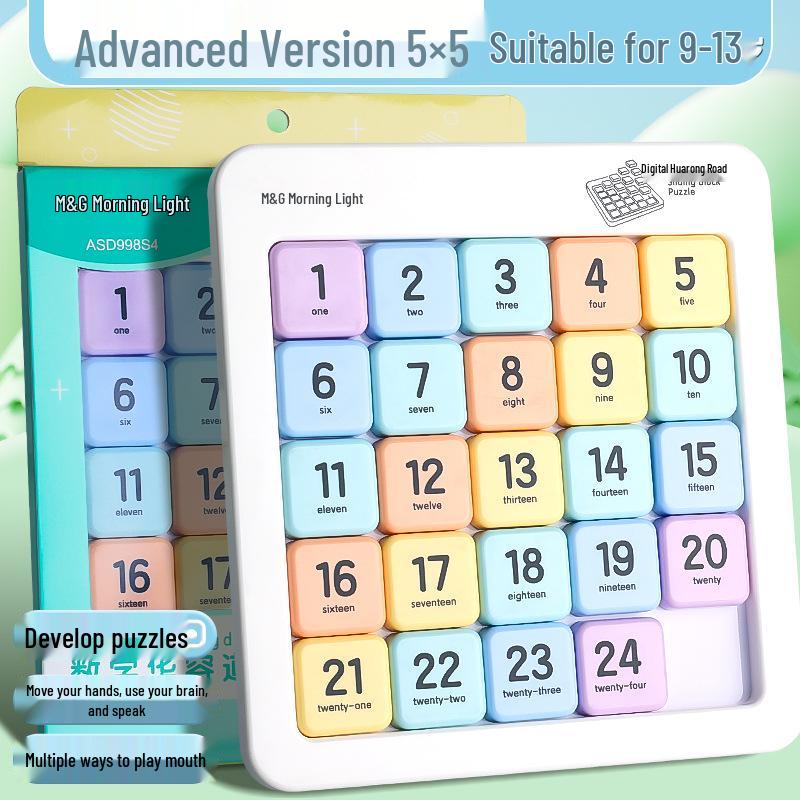 M&G Magnetic Digital Sudoku Sliding Puzzle Rubik's Cube Educational Toy