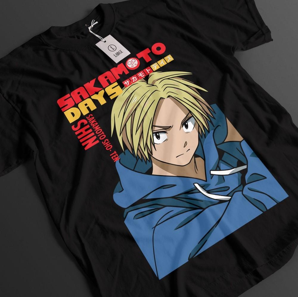 Sakamoto Days Shirt Sakamoto Tshirt Shin T-Shirt Lu Top Heisuke Anime Unisex Tee