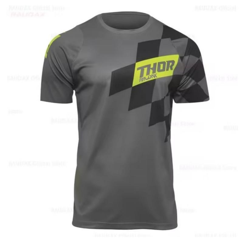 Mountainbike Downhill Trikot Radtrikot Schnelltrocknend Atmungsaktiv MTB Bekleidung Herren Damen Fahren