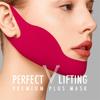 Facial V-Shaped Firming Lifting Mask with Peptides & Collagen Hydrating Moisturizing Gel Patches for Double Chin Cheek Care Mask