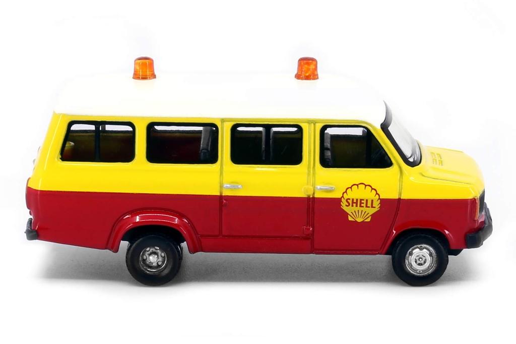 Tiny City Ford Transit Mk II Shell in 1960s colors