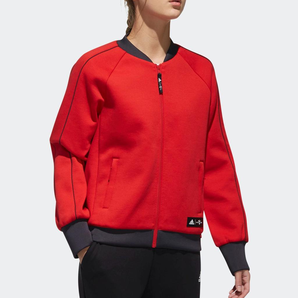 adidas Sweatshirt Jacket Men's Red EA2094
