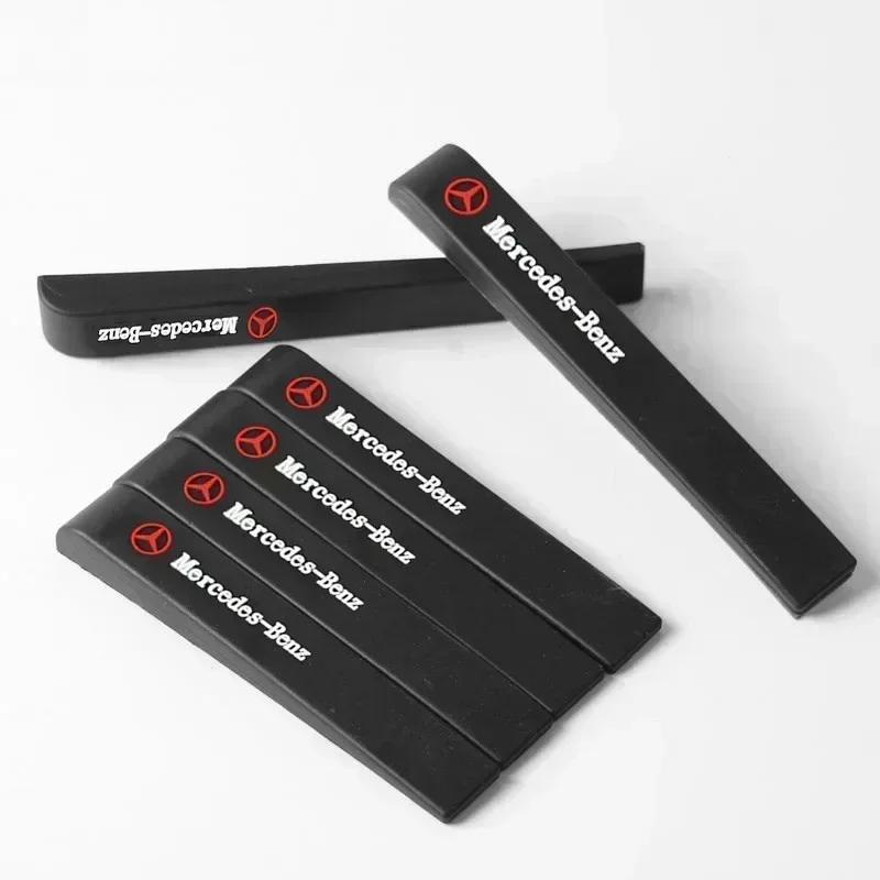 6Pcs Rubber Strip Car Door Anti Collision Protective Sticker For Mercedes Benz AMG GLE GLS CLS GLC CLA GLA GLK ML C197 R231 W167
