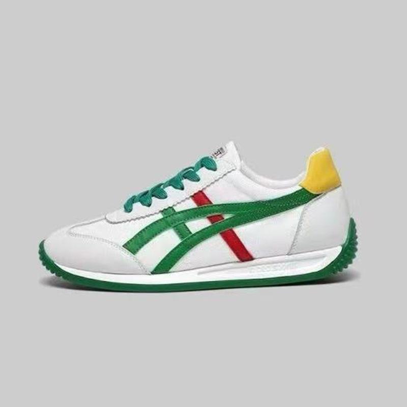 

Мужская обувь весна и лето новая тенденция дышащие низкие кроссовки Форрест Гамп повседневные универсальные одинарные туфли спортивные парусиновые кеды 46 зелёный