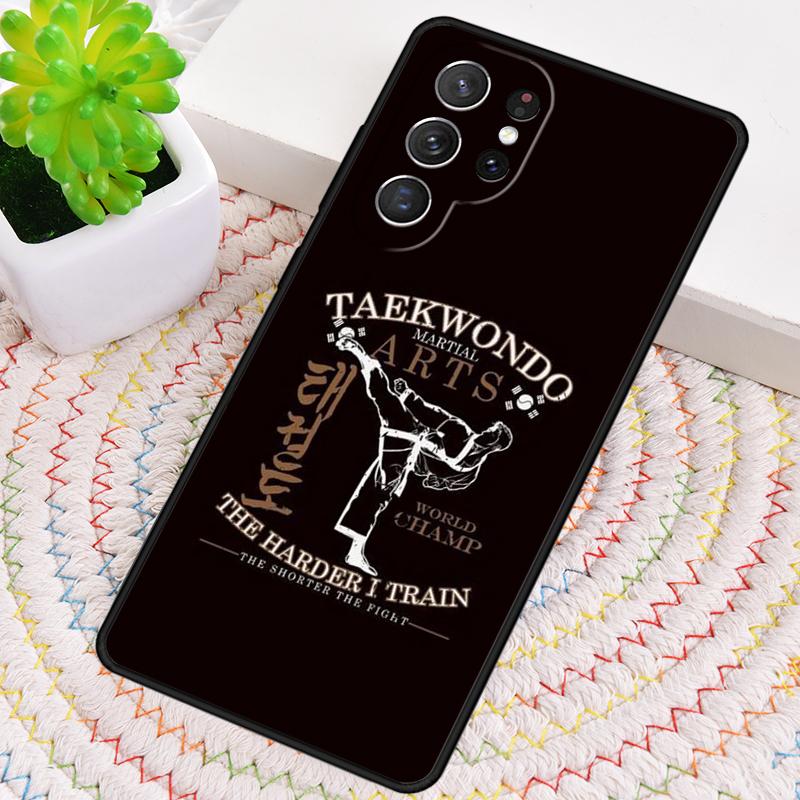 Kung Fu Karate Taekwondo Martial Arts Phone Case For Samsung Galaxy note 10 pro S26 S25 S24 S23 S22 S21 Plus Ultra Cover