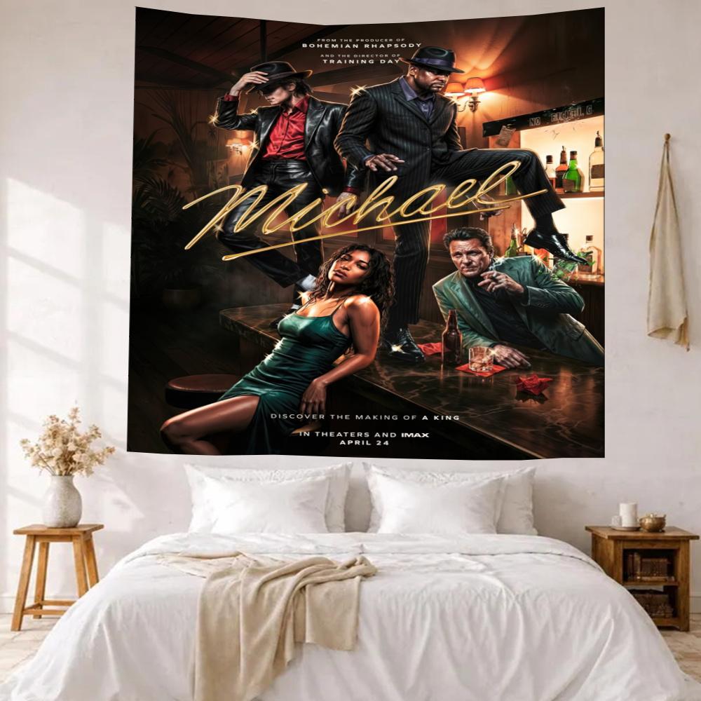 Michael Jackson Tapestry Wall Hanging Customize Wall Tapestry Home Decor Room Decor Backdrop Wall Art Room Decor