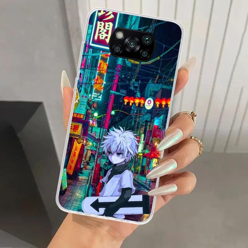 Hunter HXH Killua Phone Case for Xiaomi Poco X7 X6 X5 X4 X3 Nfc F7 Ultra F6 F5 Pro F4 GT F3 M6 M5S M4 M3 Soft Print Shell X7 X6