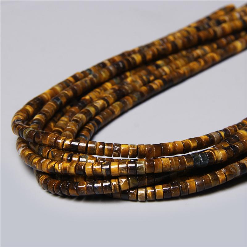 4x2mm Natural Flat Disc Round Stone Crystal Jades Spacer Beads Charm Jewelry Making Handmade Bracelet Necklace Earring Accessory 2x4mm about 80pcs