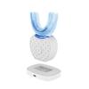 Automatic ultrasonic electric toothbrush, adult dental scrubber, silicone super soft bristles, automatic operation