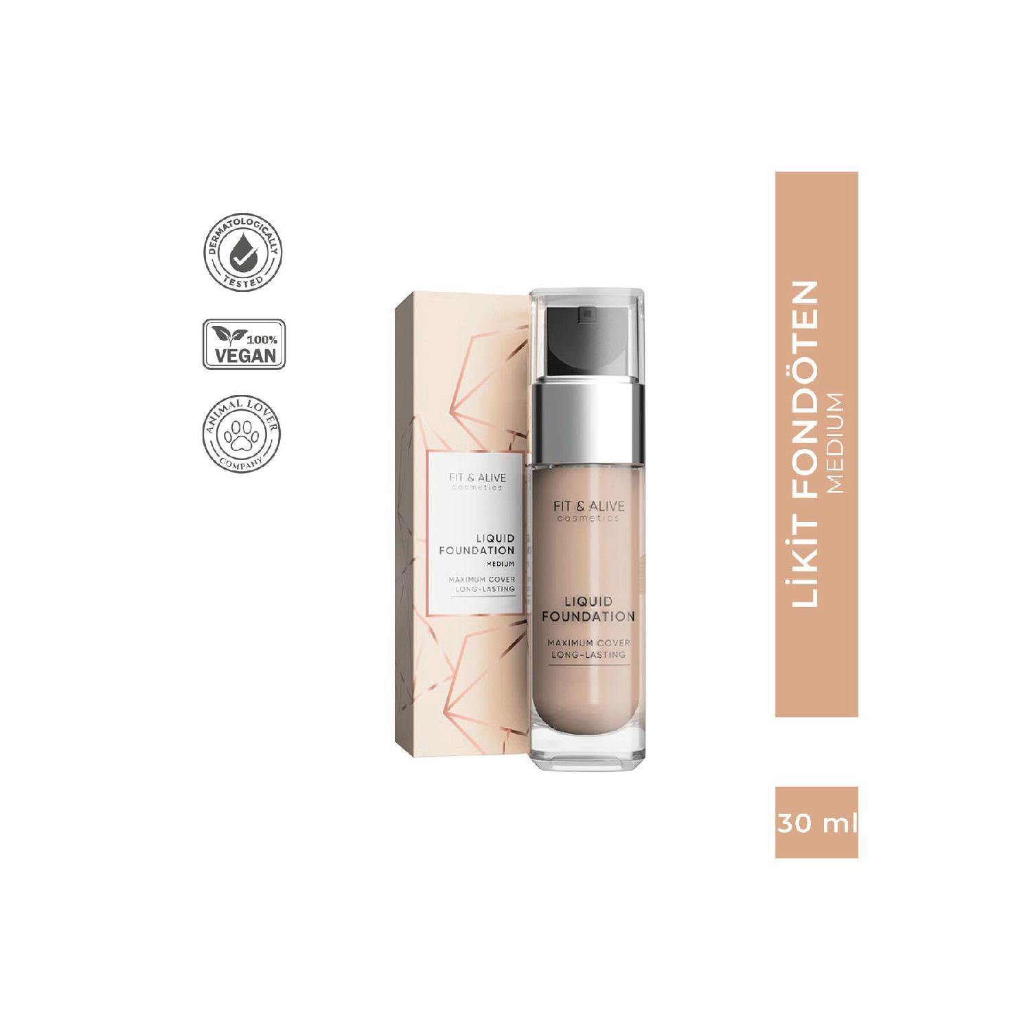 

Fitalive 102 Liquid Foundation - Medium