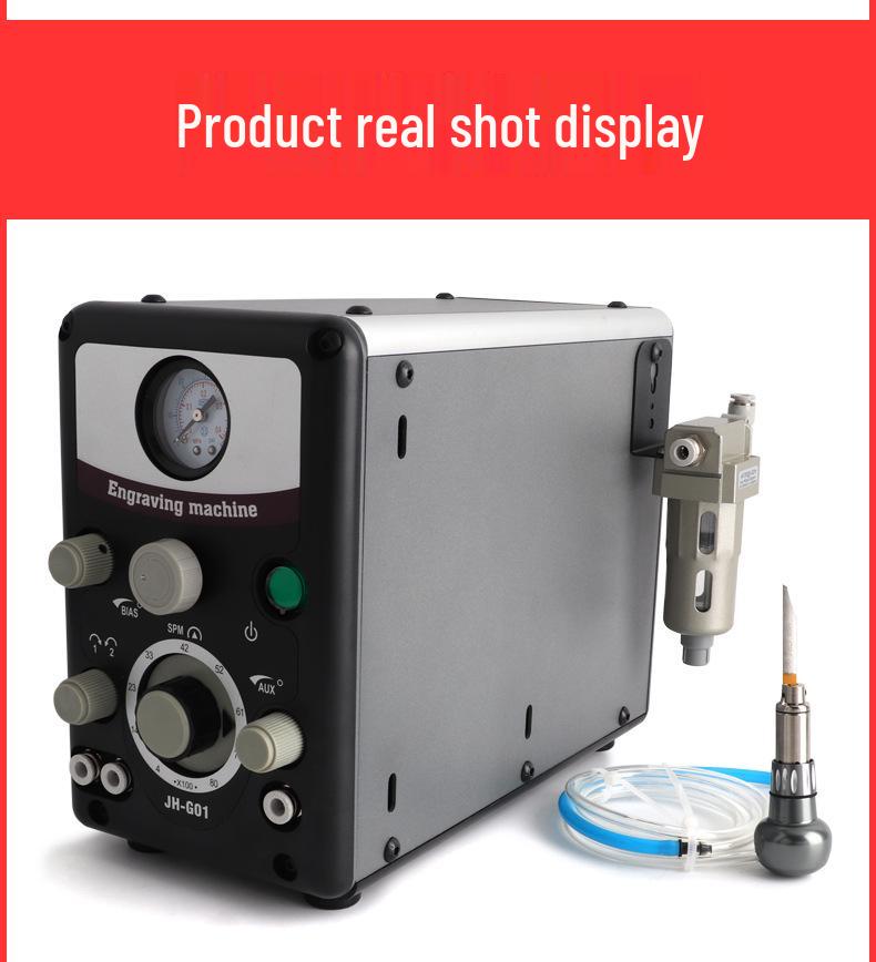 Pneumatic Jewelry Inlay and Engraving Machine for Gold, Silver, and Copper.