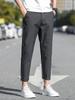 Herren Schlanke Neun-Punkt Eis Seide Sommer Freizeit Hose