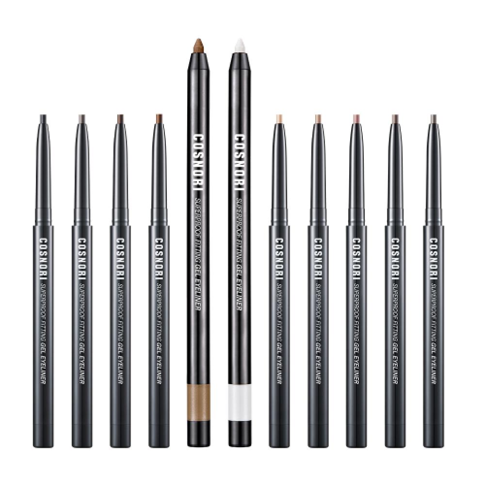 

Cosnori Superproof Fitting Gel Eyeliner Pencil 01. Vivid black