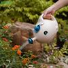 Cute Cartoon Whale Kids Watering Can,Plastic Garden Watering Pot for Children's Gardening & Bath Play