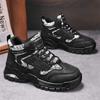 Fashion New Tooling Boots For Men Winter Men's Ankle Boot Wear-resistant Personality High Tops Mans Casual Shoes Outdoor Explosive Style