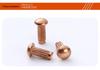 GB827 Knurled Brass Nameplate Rivets Available