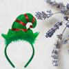 Hair Hoop Cute Christmas Santa Elf Hat Children Adult Headband Gifts Cosplay Costume for Party