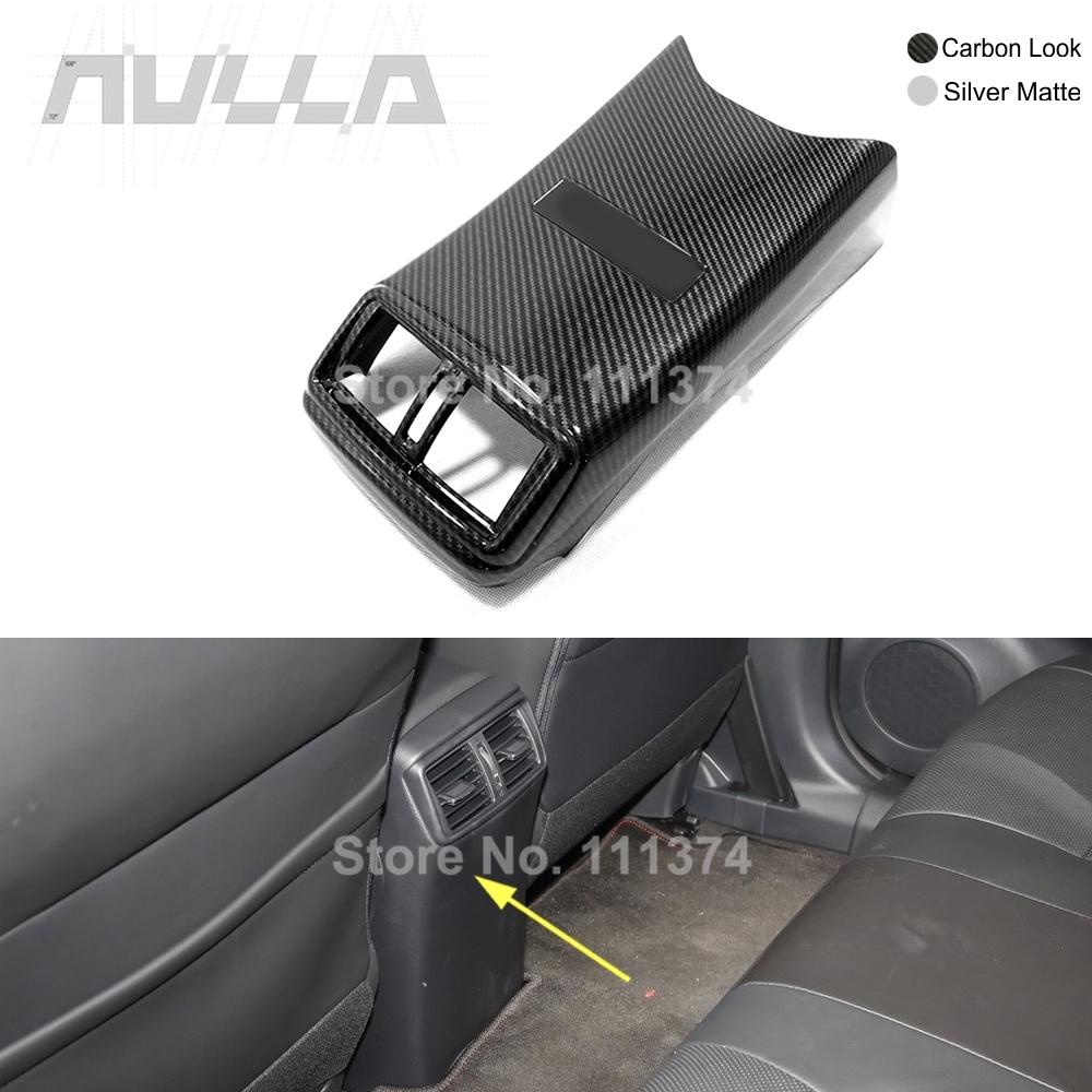 

Для Nissan X-trail Xtrail T32 2014 2015 2016 2017 2018 карбоновый автомобильный центральный подлокотник вентиляционное отверстие декоративная крышка