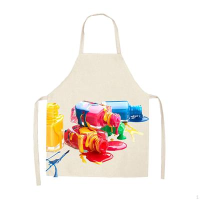 Tablier Nail Art Coiffeur Bavoir Artistes Peinture Manucuriste pour Coupe de Cheveux