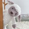 Cute Gray Face Rice Face Chocolate Wool Plush Toy