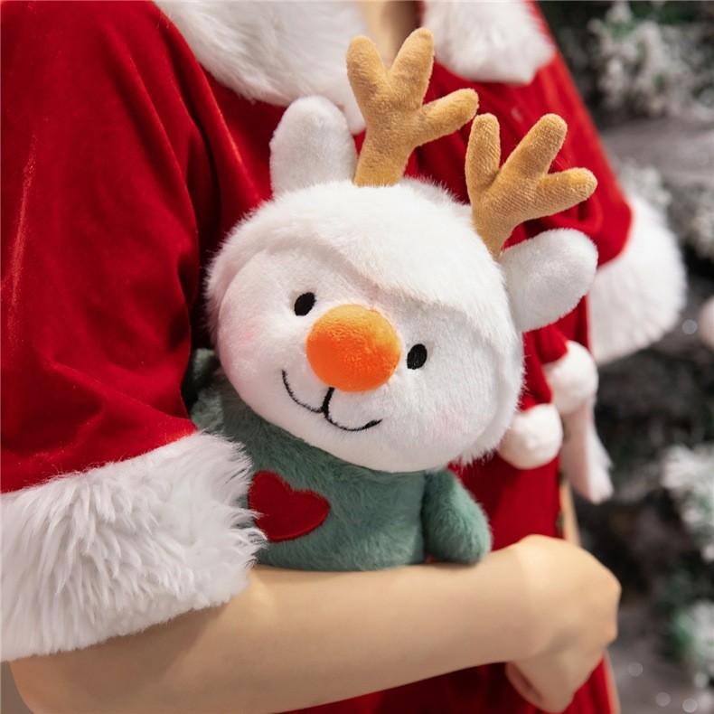 Cartoon Christmas Tree Elk Doll Plush Toy Children'S Collection Christmas Gift