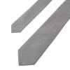 LOUIS VUITTON  M77847 tie gray silk mens