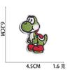 New Cartoon Mario Embroidery Cloth Sticker Anime Embroidery Label Game Character Computer Embroidery Chapter Boy Bag Patch Sticker