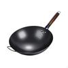 Non-Stick Wok Pan Traditional Cooking with Wooden Handle Kettle Pots Universal Gas Cookware