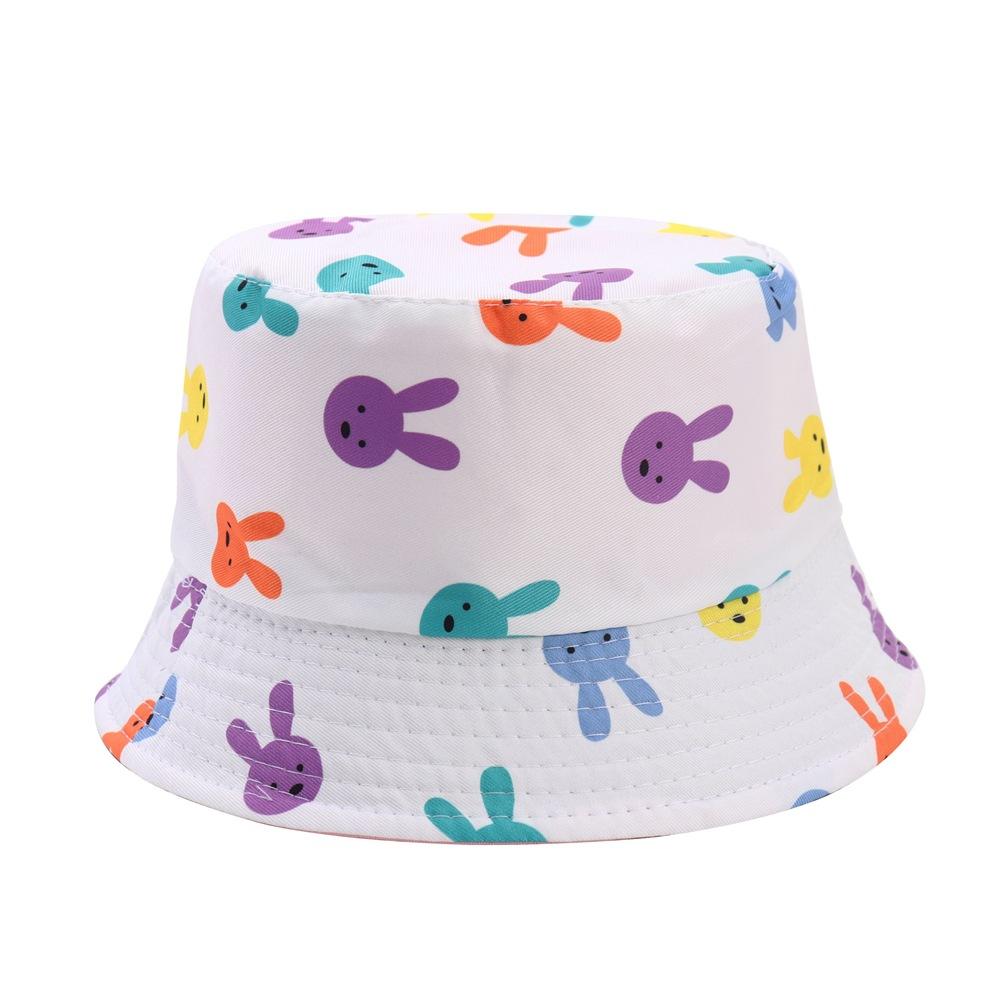 2 3 4 5 Years Old Boys Girls Bucket Caps for UV Protection Cotton Sun Hats Summer Spring Outdoor Visor
