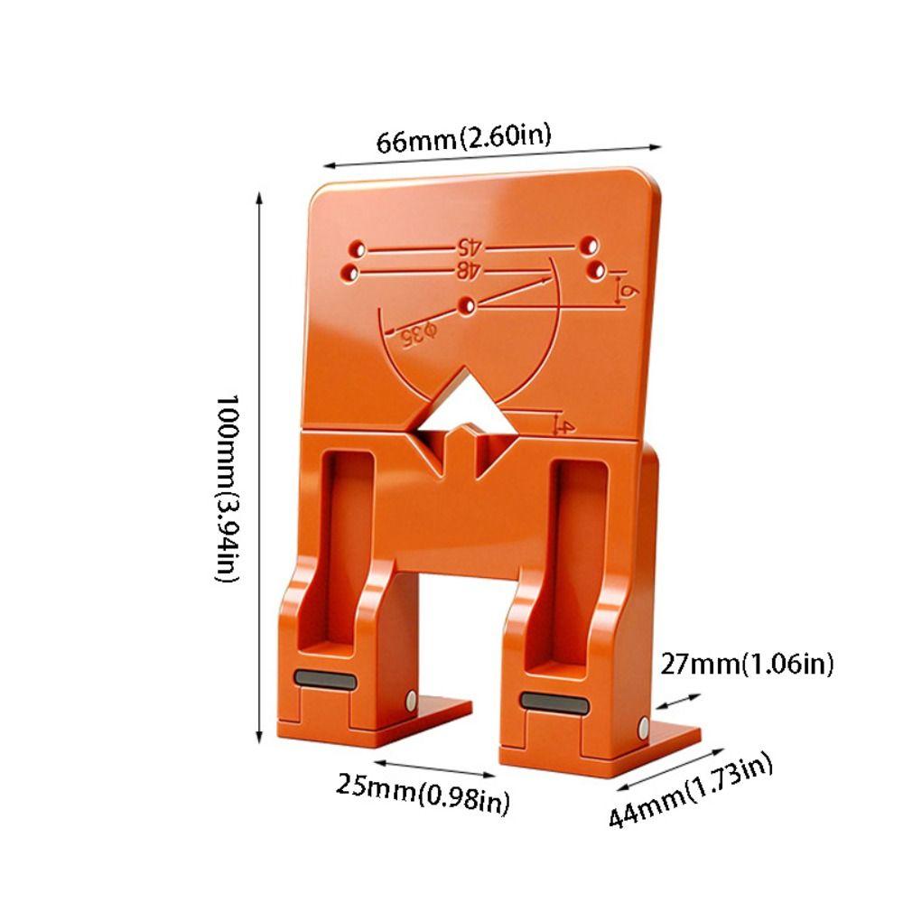 Magnetic Cabinet Door Hinge Gasket Alignment Hinge Mounting Auxiliary Tool Woodworking