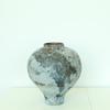 Retro Ceramic Large Vase for Indoor Floor Decor - Creative Pottery Ornament for Dried Flowers